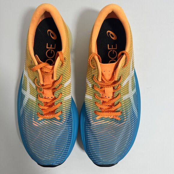 Asics Metaspeed Edge - Island Blue/Orange Pop (1013A116) - 6 Men - Picture 3 of 6